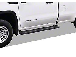 5-Inch iStep Running Boards; Black (20-24 Silverado 3500 HD Regular Cab)