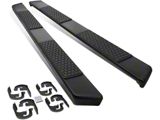 5-Inch Running Boards; Black (20-25 Silverado 3500 HD Crew Cab)