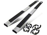 5-Inch Running Boards; Stainless Steel (07-19 Silverado 3500 HD Crew Cab)