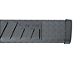 6-Inch BlackTread Side Step Bars without Mounting Brackets; Textured Black (07-24 Silverado 3500 HD Crew Cab)