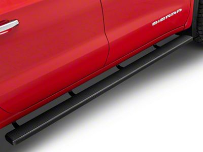 6-Inch iStep Running Boards; Black (20-25 Silverado 3500 HD Crew Cab)