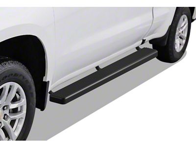 6-Inch iStep Running Boards; Black (20-25 Silverado 3500 HD Double Cab)