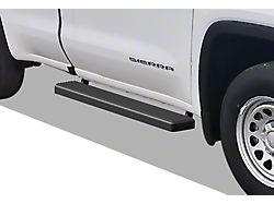 6-Inch iStep Running Boards; Black (20-25 Silverado 3500 HD Regular Cab)