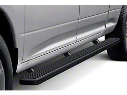 6-Inch iStep Wheel-to-Wheel Running Boards; Black (20-25 Silverado 3500 HD Crew Cab w/ 6.90-Foot Standard Box)