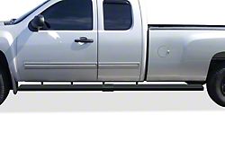 6-Inch iStep Wheel-to-Wheel Running Boards; Black (07-19 Silverado 3500 HD Extended/Double Cab w/ 8-Foot Long Box)