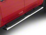 6-Inch Nerf Side Step Bars; Stainless Steel (20-26 Silverado 3500 HD Crew Cab)