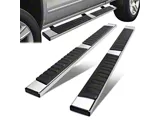 6.75-Inch Running Boards; Polished (20-26 Silverado 3500 HD Double Cab)