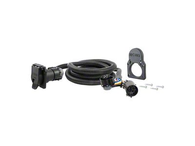 7-Foot 5th Wheel/Gooseneck Hitch Wiring Harness with 7-Way Connector (20-25 Silverado 3500 HD)