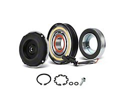 A/C Compressor Clutch Kit with Pulley; 4-Groove (15-19 6.0L Silverado 3500 HD)