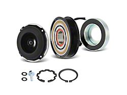 A/C Compressor Clutch Kit with Pulley; 6-Groove (15-21 6.6L Duramax Silverado 3500 HD)