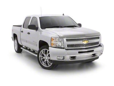 Aeroskin Hood Protector; Chrome (07-10 Silverado 3500 HD)