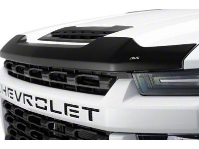 Aeroskin Hood Protector; Matte Black (20-25 Silverado 3500 HD)