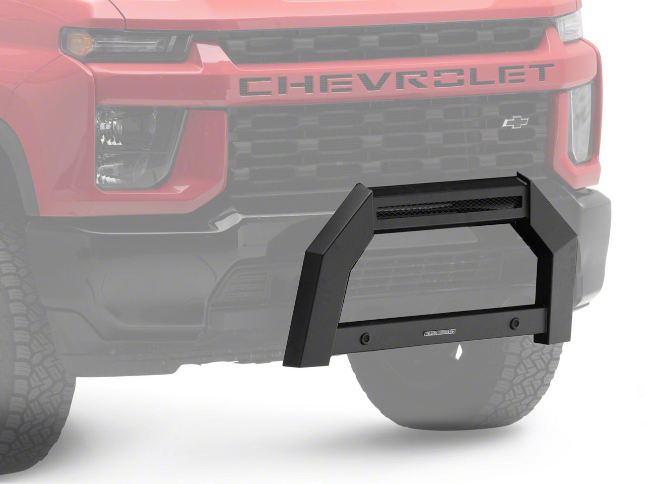 Silverado 3500 Armour Bull Bar; Matte Black (20-25 Silverado