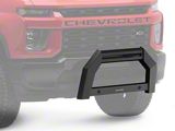 Armour Bull Bar; Matte Black (20-26 Silverado 3500 HD)