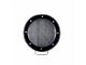 Armour Roll Bar with 5.30-Inch Black Round Flood LED Lights; Black (07-24 Silverado 3500 HD)