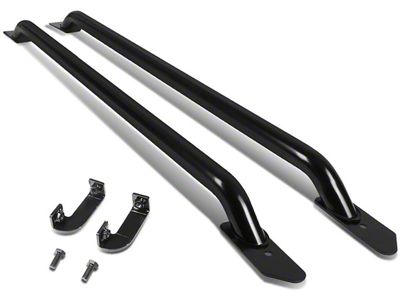 Bed Rails; Black (15-19 Silverado 3500 HD w/ 6.50-Foot Standard Box)