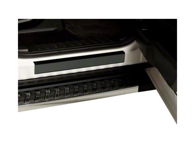 Putco Black Platinum Door Sills (20-24 Silverado 3500 HD Regular Cab, Double Cab)