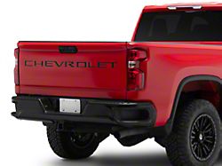 Putco Black Platinum Tailgate Insert Letters (20-25 Silverado 3500 HD)