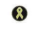 Bone Cancer Ribbon Rated Badge (Universal; Some Adaptation May Be Required)