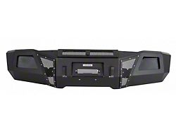 Go Rhino BR11 Winch-Ready Front Bumper; Textured Black (15-19 Silverado 3500 HD)