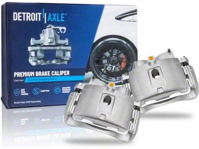 Brake Calipers; Front (07-10 Silverado 3500 HD SRW)