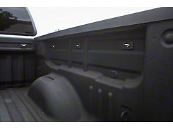 Bullet Inner Bed Retractable Tie-Down Anchors; Set of Two (07-25 Silverado 3500 HD)