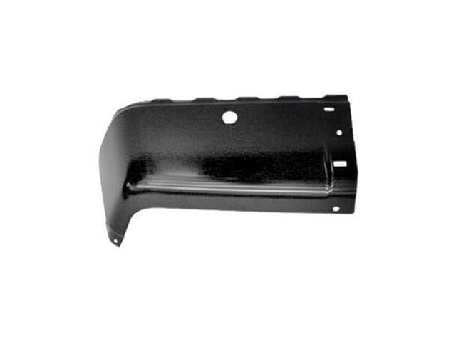 Replacement Bumper Extension; Rear Driver Side Outer (07-13 Silverado 3500 HD)