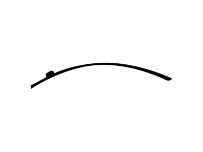 Replacement Bumper to Body Filler Panel; Front Passenger Side (11-14 Silverado 3500 HD)