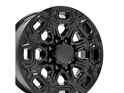 CV64B Black 8-Lug Wheel; 20x8.5; 47mm Offset (20-25 Silverado 3500 HD SRW)