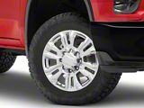 CV70B Chrome 8-Lug Wheel; 20x8.5; 47mm Offset (20-26 Silverado 3500 HD SRW)