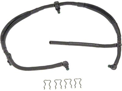 Diesel Return Line; Driver Side (07-10 6.6L Duramax Silverado 3500 HD)