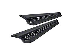 Go Rhino Dominator Xtreme D1 Side Step Bars; Textured Black (20-26 Silverado 3500 HD Double Cab)