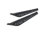 Go Rhino Dominator Xtreme D6 Side Step Bars; Textured Black (20-26 Silverado 3500 HD Double Cab)