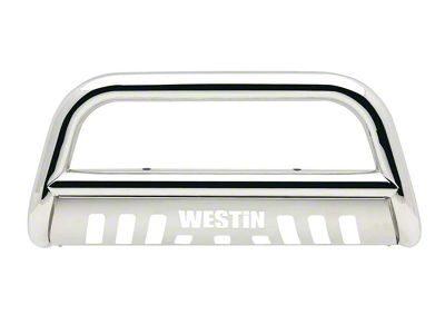 E-Series Bull Bar; Stainless Steel (20-24 Silverado 3500 HD)