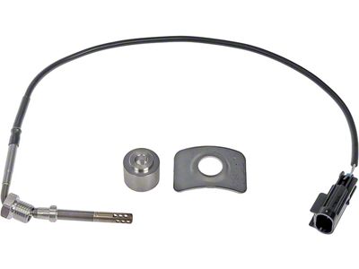 Exhaust Gas Temperature Sensor; Middle of Particulate Filter (11-16 6.6L Duramax Silverado 3500 HD Crew Cab)