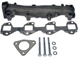 Exhaust Manifold Kit; Driver Side (07-16 6.6L Duramax Silverado 3500 HD)