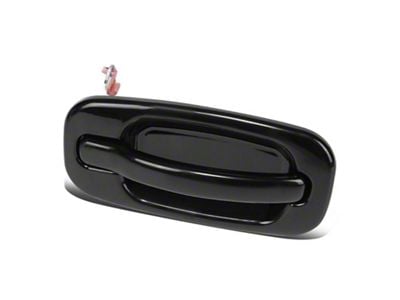 Exterior Door Handle; Front Passenger Side; Primed Black (04-06 Silverado 3500 HD)