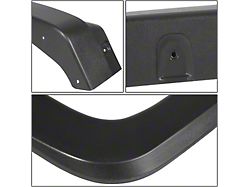 Factory Style Fender Flares; Matte Black (15-19 Silverado 3500 HD SRW)