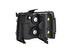Factory Style Headlight; Chrome Housing; Clear Lens; Passenger Side (07-14 Silverado 3500 HD)
