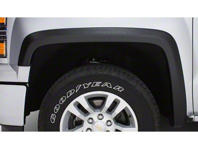 Original Riderz Fender Flares; Textured Black (14-19 Silverado 3500 HD)