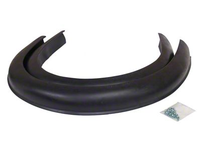 Flexy Flare Full Coverage Heavy Duty Fender Extensions; 3.75-Inch x 72-Inch (Universal; Some Adaptation May Be Required)