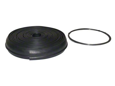 Flexy Flare Heavy Duty Reinforced Rubber Fender Extensions; 1.75-inch x 50-Foot Roll (Universal; Some Adaptation May Be Required)