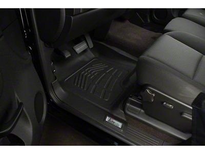 RedRock Sure-Fit Front Floor Liners; Black (07-14 Silverado 3500 HD)
