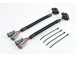 Fog Light Wiring Adapters; H16 to Deutsch Dual Output (07-19 Silverado 3500 HD)