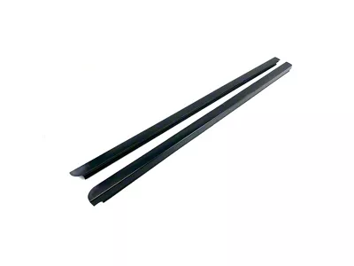 Front Glass Run Window Channel Kit; Outer (07-14 Silverado 3500 HD)