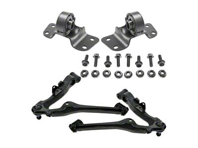 Front Lower Control Arms with Ball Joints and Front Torsion Bar Mounts (07-08 4WD Silverado 3500 HD Crew Cab)