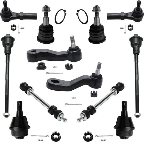 Silverado 3500 Front Tie Rods with Ball Joints, Sway Bar Links, Idler