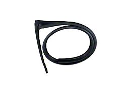 Front Upper Auxiliary Weatherstrip; Passenger Side (07-14 Silverado 3500 HD Crew Cab)