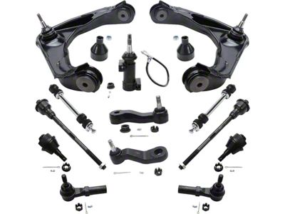 Front Upper Control Arm Suspension Kit (07-10 Silverado 3500 HD w/o Rake and Pinion Steering & Frame Bracket)