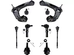 Front Upper Control Arms with Ball Joints and Tie Rods (07-10 Silverado 3500 HD)